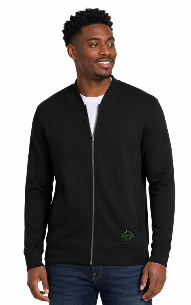 4-4-2 French Terry Full Zip Top
