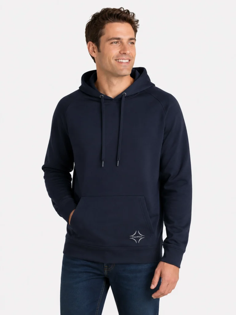 Derby Fleece Hooded Pullover